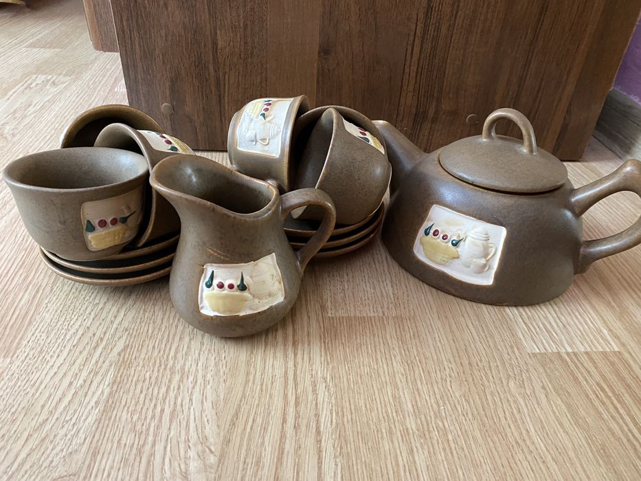 Кавовий сервіз керамічний сервіз