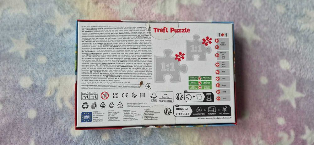Buzle Trefl Bluey, 60 elementów, +4