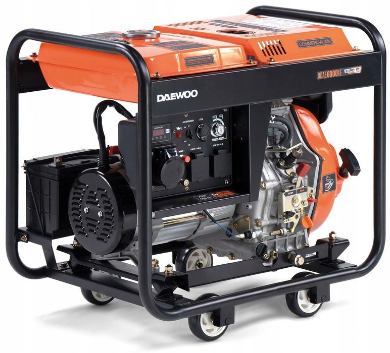 Дизельний генератор DAEWOO DDAE 6000XE 6 кВт-6.5 кВт електростартер