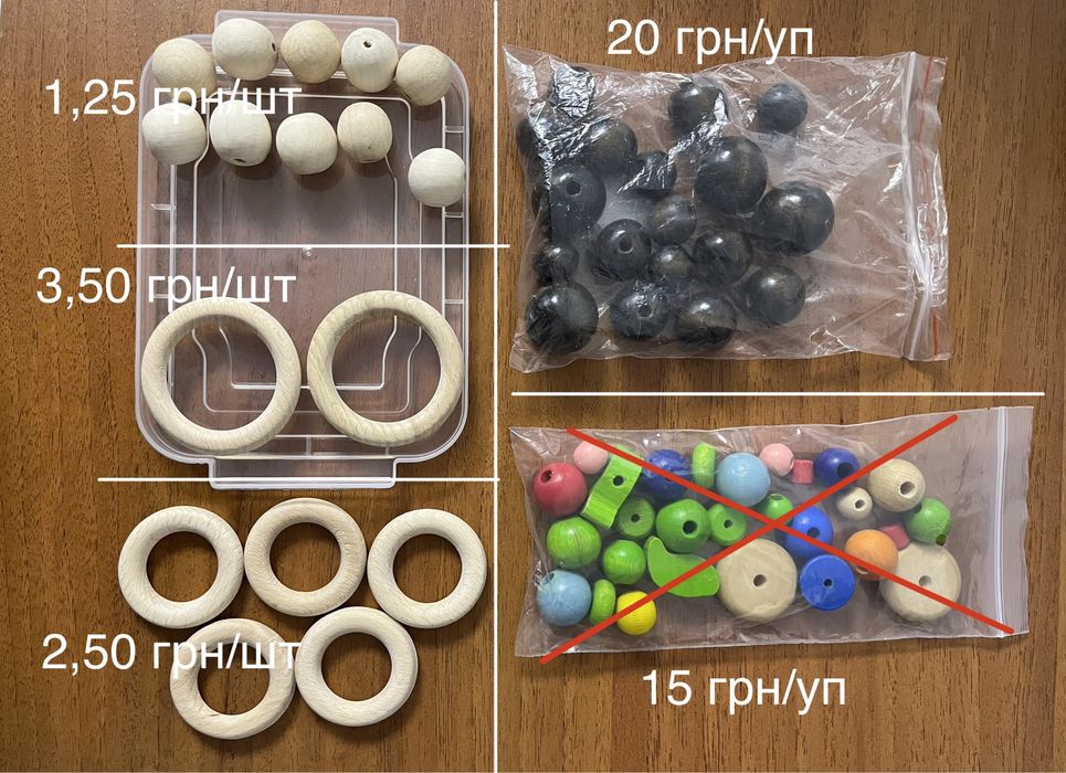 Термо наклейки, ґудзики, пуговки, бусики, бисер, бісер