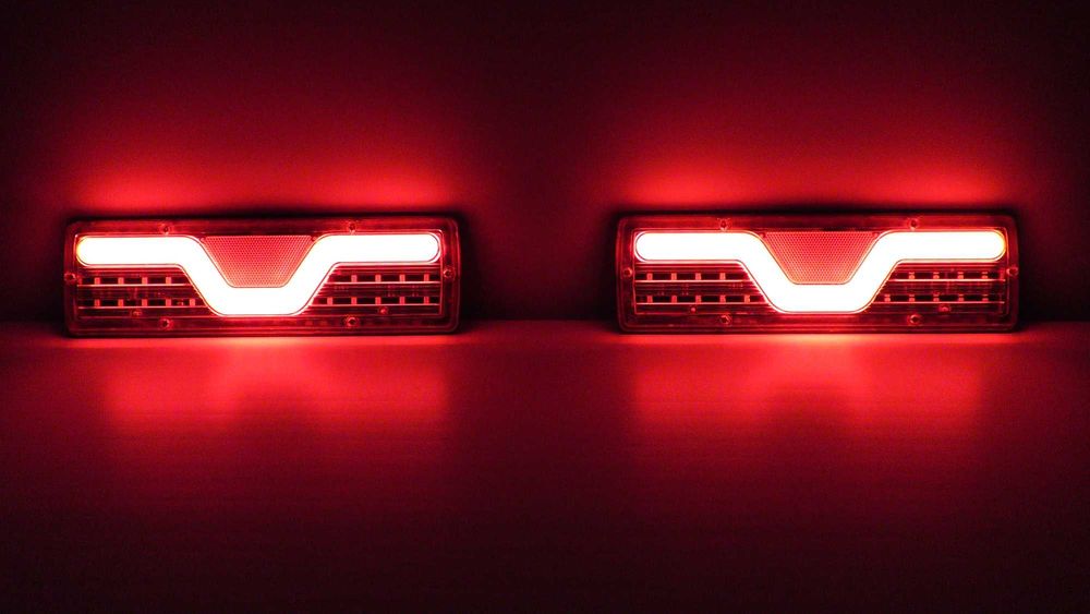 Светодиодные led стопы фонари ВАЗ 2101 задние прицеп газель