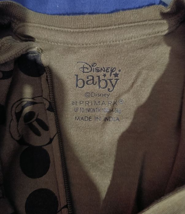 Macacão bebê Mickey