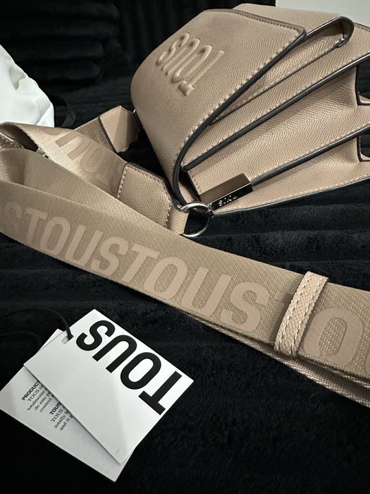 Torebka Tous pudrowy róż