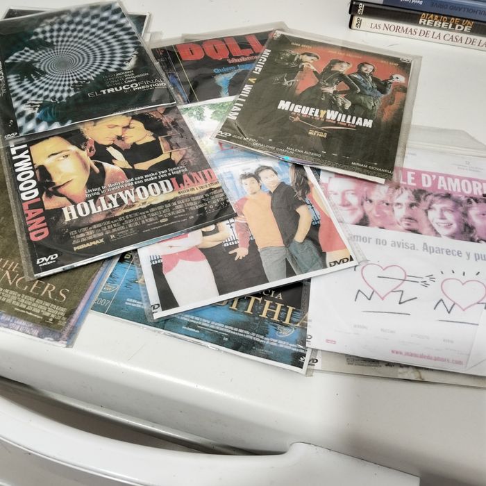 DVDs 116copias,45originais