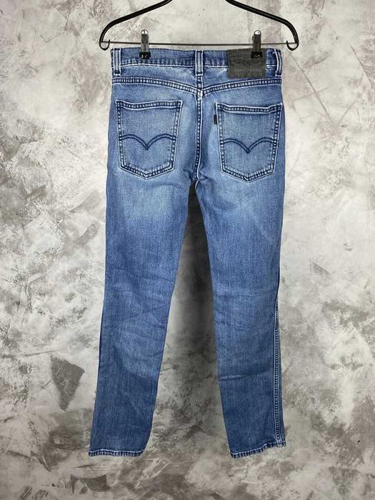 Levis Strauss spodnie denim jeans szary tab classic 511 niebieskie