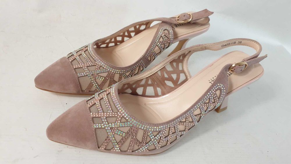 Loretta Vitale Damskie Sandały D40511B Pink roz 38