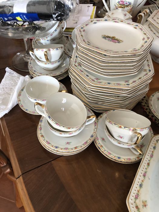 Serviço de jantar Vista Alegre antigo