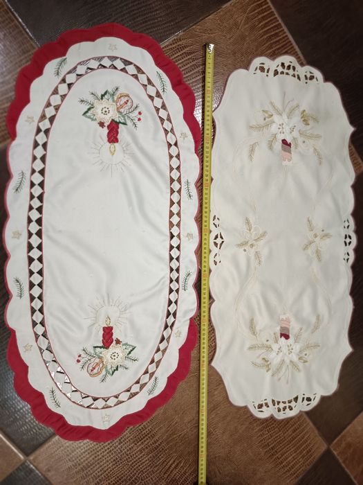 Вышитые салфетки