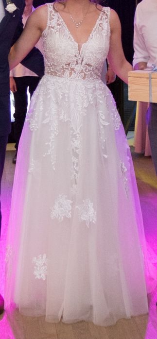 Suknia ślubna + welon