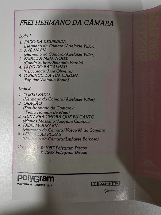 Cassete Frei Hermano da Câmara