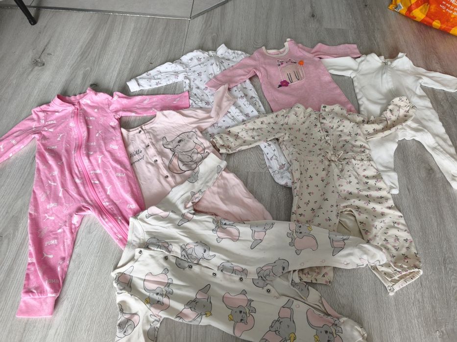 Zestaw ubranek 74cm dla dziewczynki