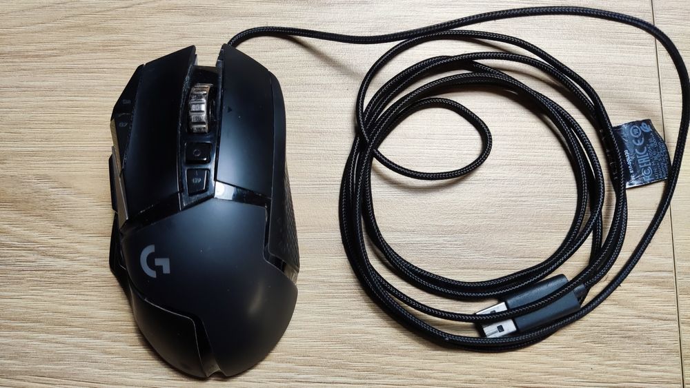 Logitech G502 HERO Mysz gamingowa – przewodowa, bardzo dobry stan