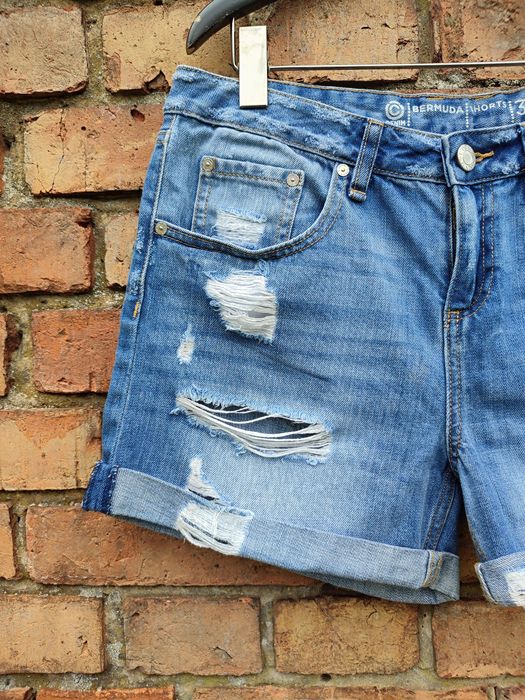 Damskie krótkie spodenki jeansowe szorty Denim