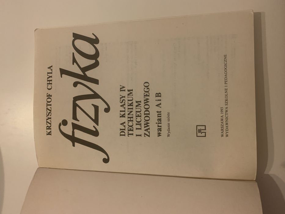 Fizyka Krzysztof Chyla
