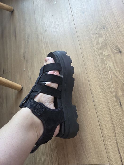 Sandały ugg czarne