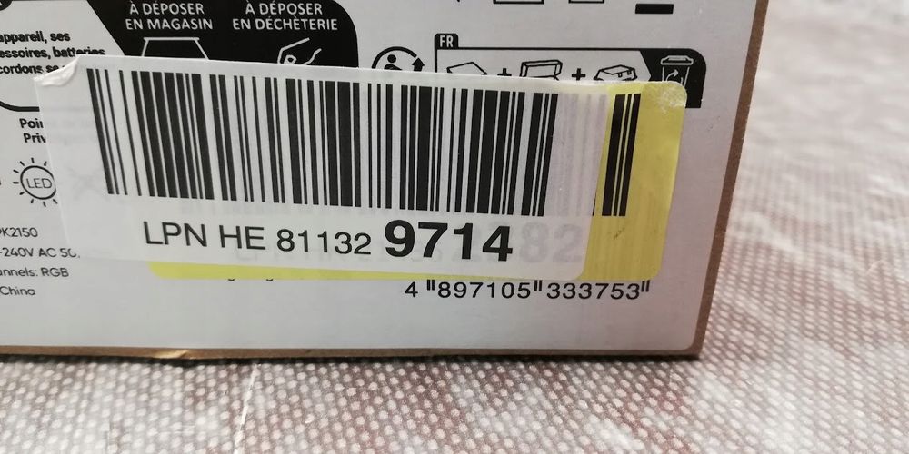 Nanoleaf 4D TV Screen smart system podświetlenia uszkodzony