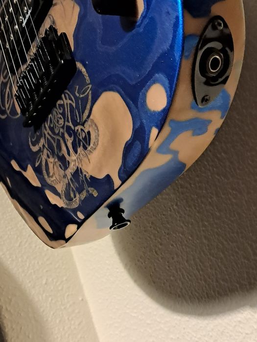 Guitarra elétrica jackson dinky customizada