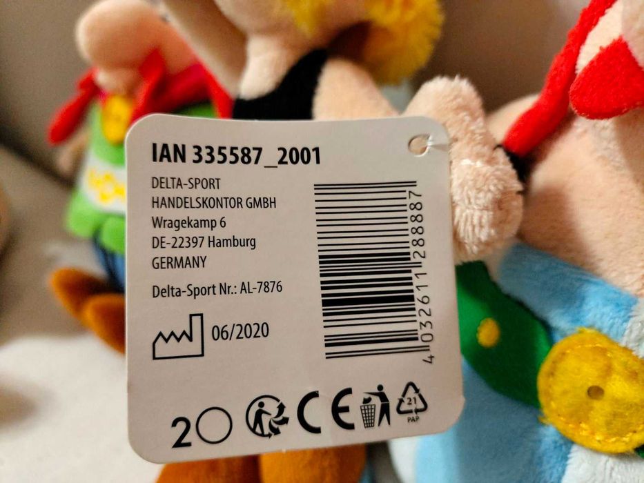 М'які іграшки Астерікс, Обеліск, Ідефікс