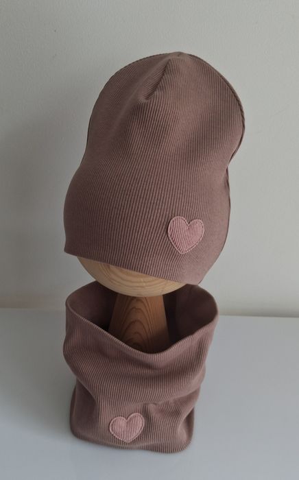 Czapka i komin jesienny