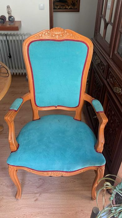 4 Cadeiras de estilo com braços