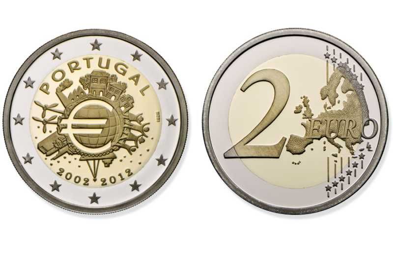 PROOF 2€ – 10 anos do Euro 2012