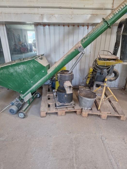 Peleciarka 11kw 2 rolkowa szybko obrotowa