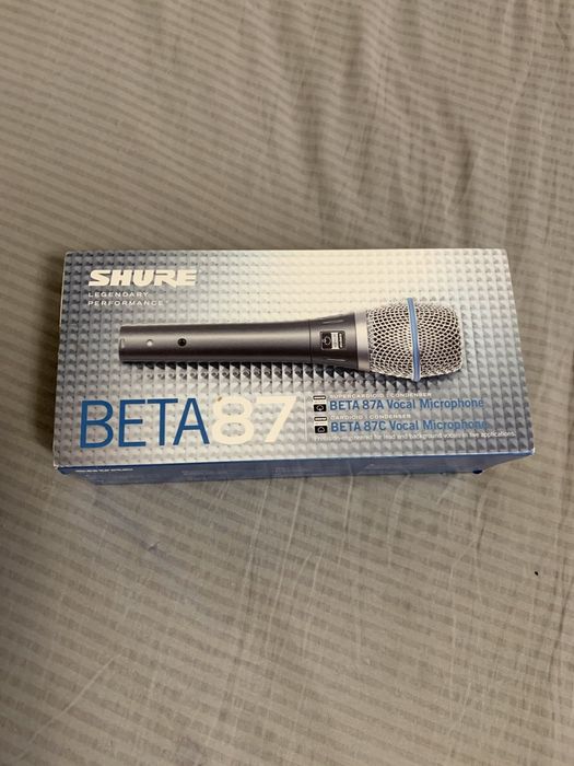 Shure beta 87a Не ev, rcf,   Новий в упаковці.  .