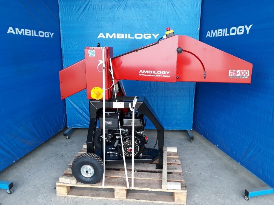 Triturador de troncos e ramos