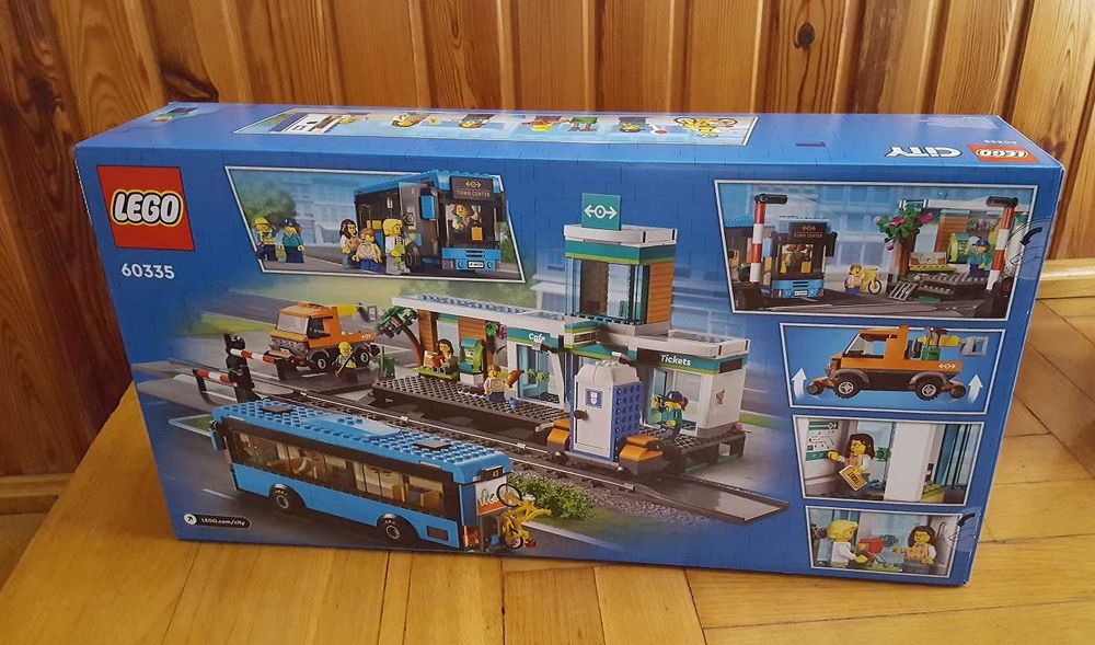 LEGO 60335 - Dworzec kolejowy z serii City, NOWY Wrocław