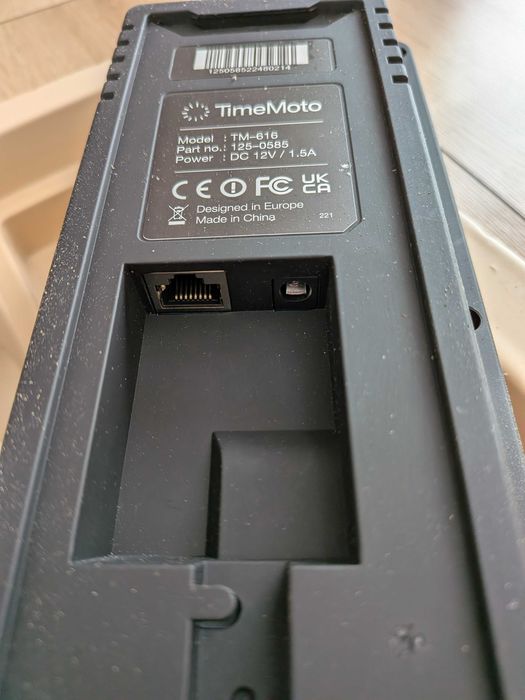 Rejestrator czasu pracy TimeMoto TM-616 / Terminal RFID / Komplet