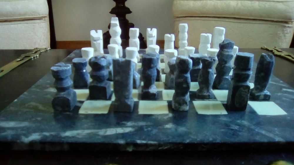 Peças de Jogo  Xadrez em Pedra
