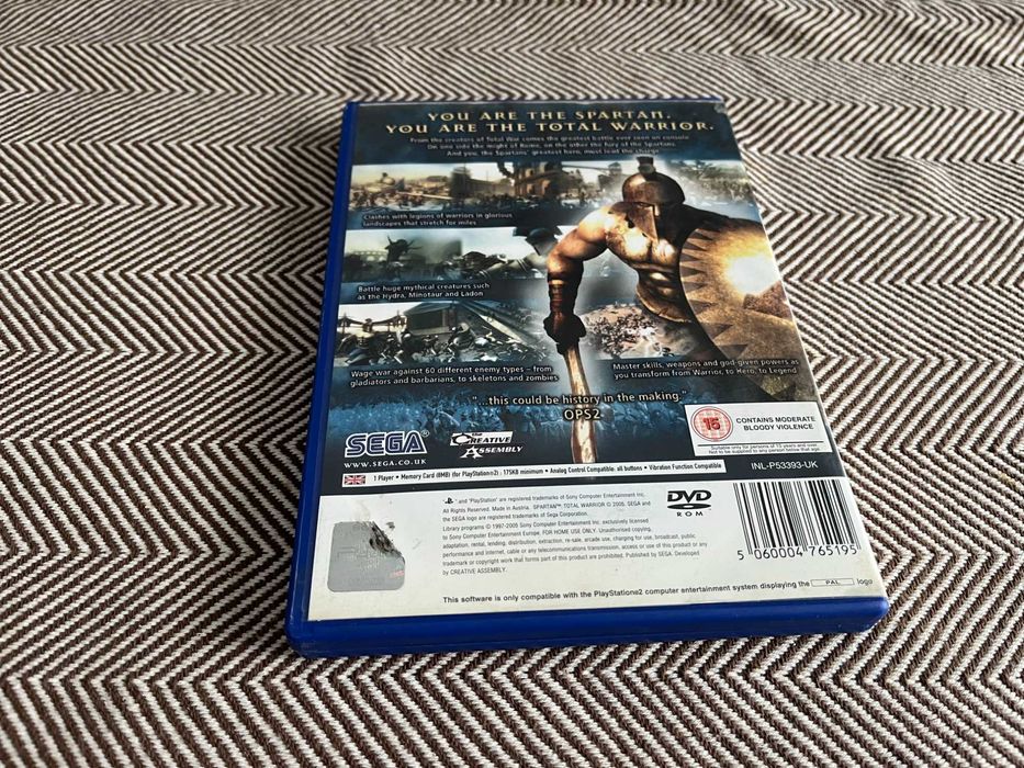Spartan : Total Warrior PS2 Playstation 2