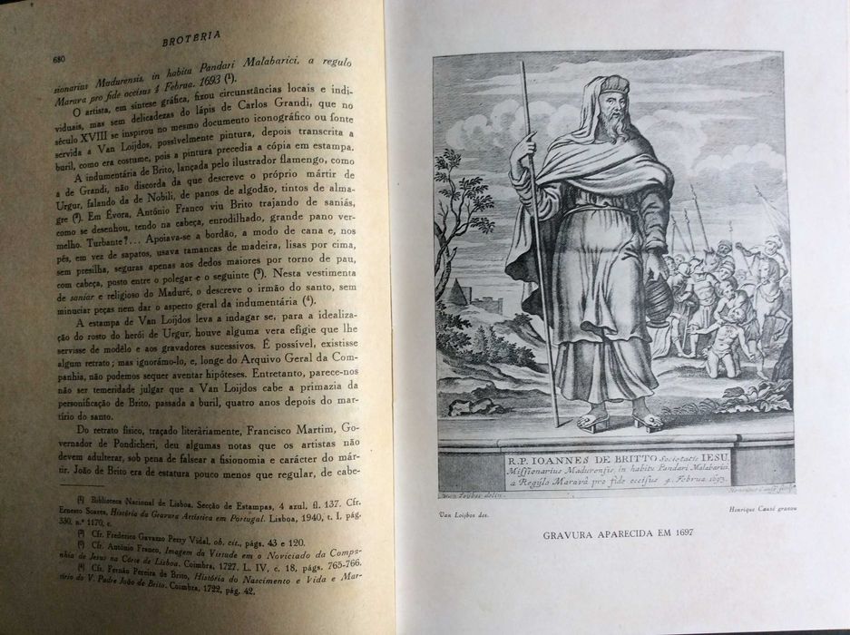 Brotéria. Número dedicado a S. João de Brito. - Ver sumário
