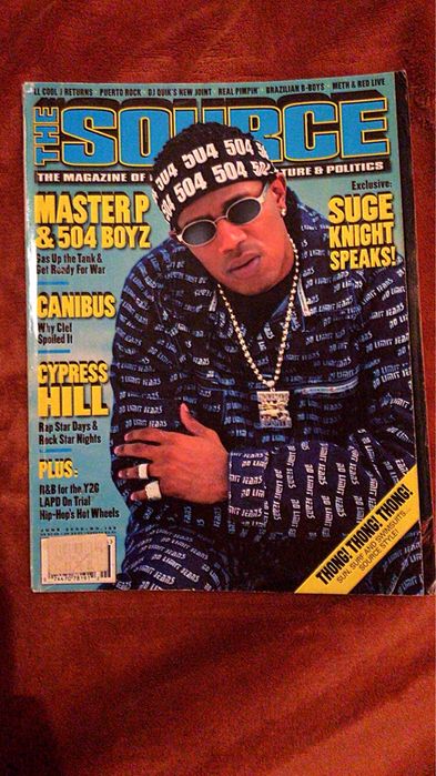 THE SOURCE 6/2000 (unikat Master P Suge Knight Canibus Meth Redman