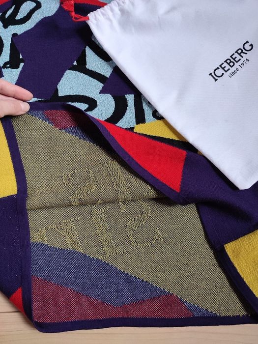 трикотажное шерстяное платье iceberg since 1974 disney / размер S