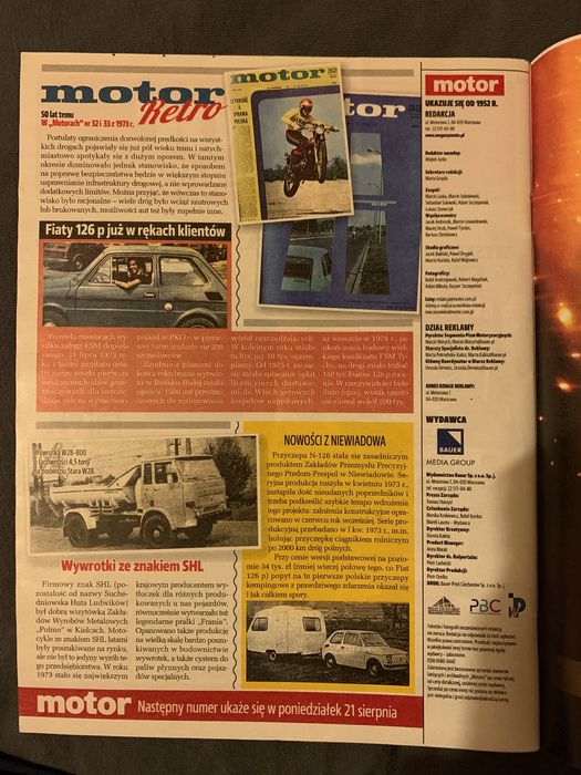 Tygodnik Motor (numer 32-33/2023) 3659/3660 - nowy