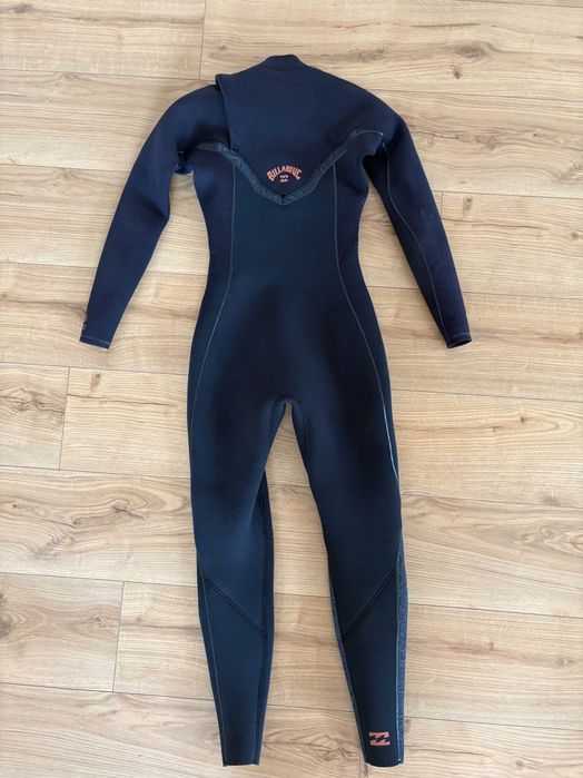 Wetsuit Billabong Women Furnace Natural 4/3mm - 8 / como NOVO!