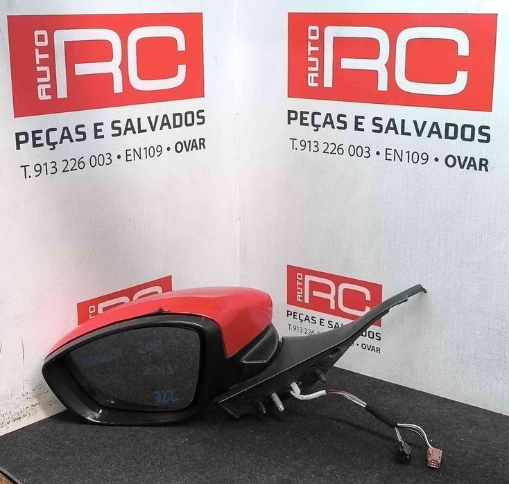 Espelho Retrovisor Esquerdo 232673077 - PEUGEOT 208 I