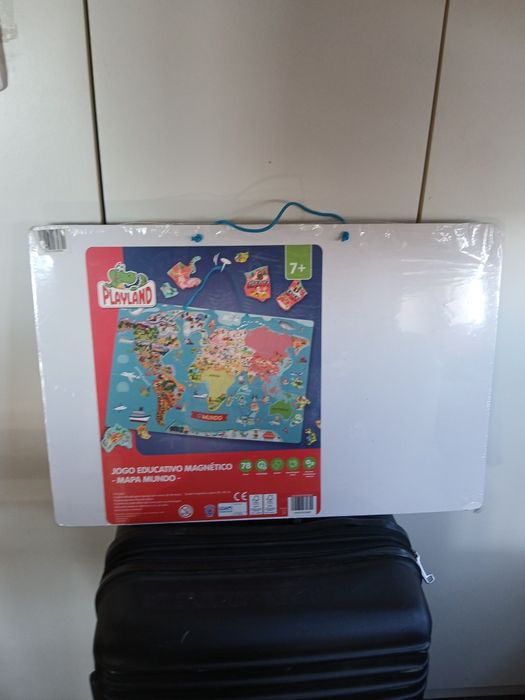 Jogo magnetico Mapa Mundo