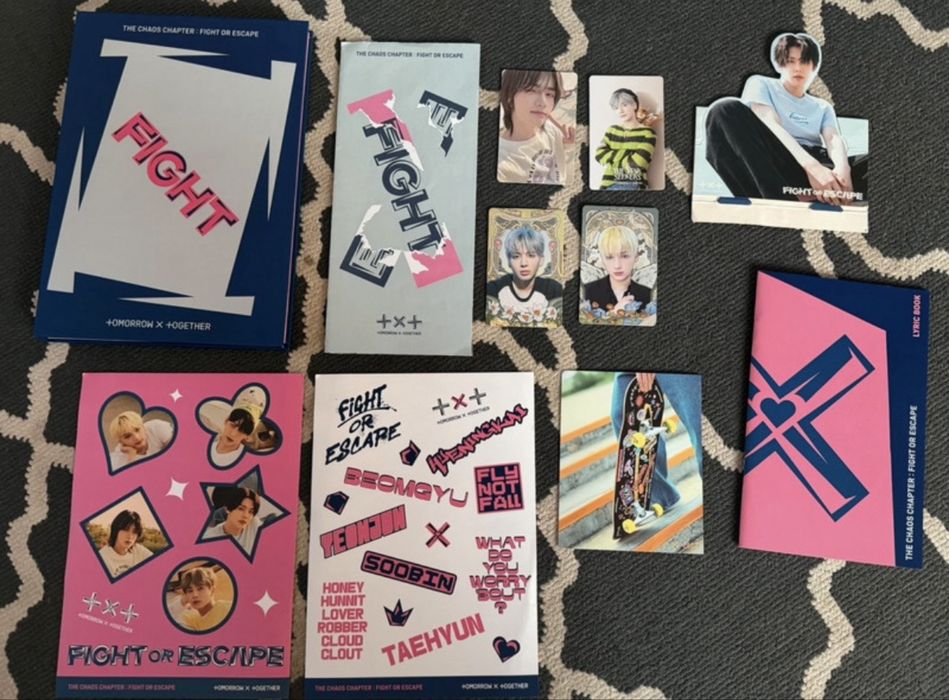 Album TXT Tomorrow X Together Fight Or Escape wersja Fight