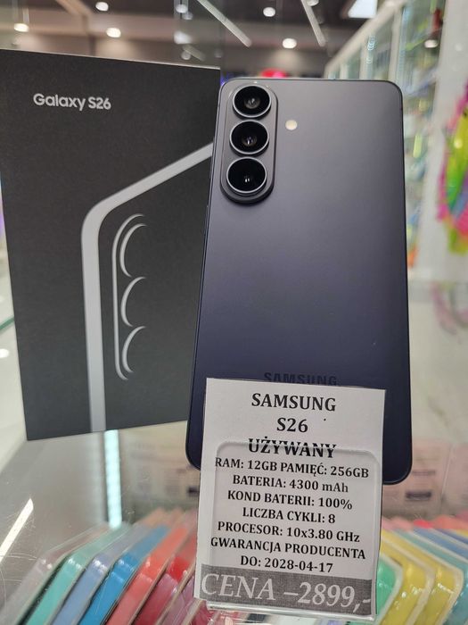 Samsung S26 256GB GWARANCJA! Telakces Felicity *Raty 0%