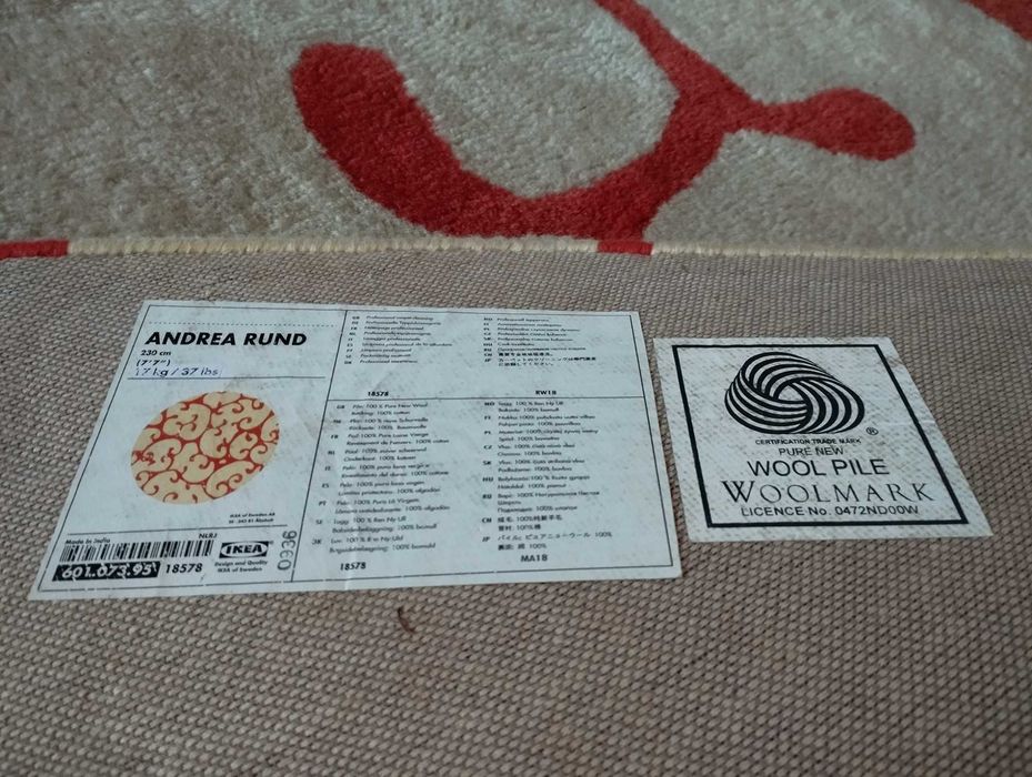 Tapete redondo 2,30m