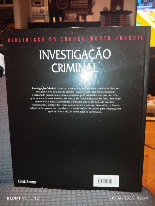 Livro: Investigação Criminal - Richard Platt