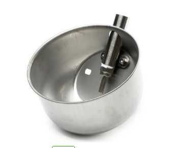 Чашечная поилка из нержавеющей стали для свиней, поросят, свиноматок