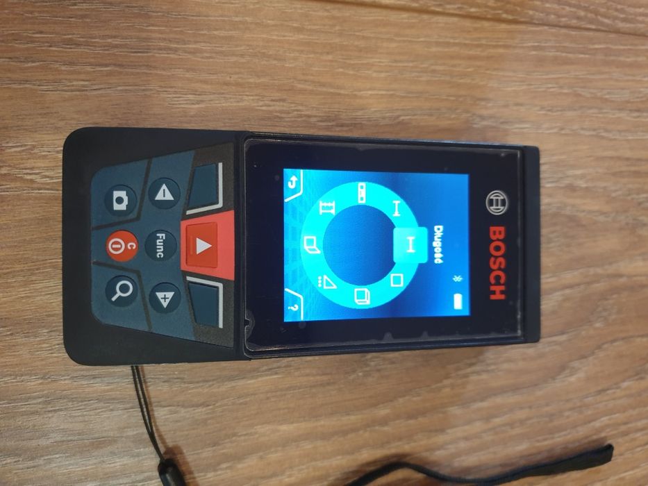 Bosch GLM 120 C dalmierz + etui + folia ochronna LCD GLM120C USB BT