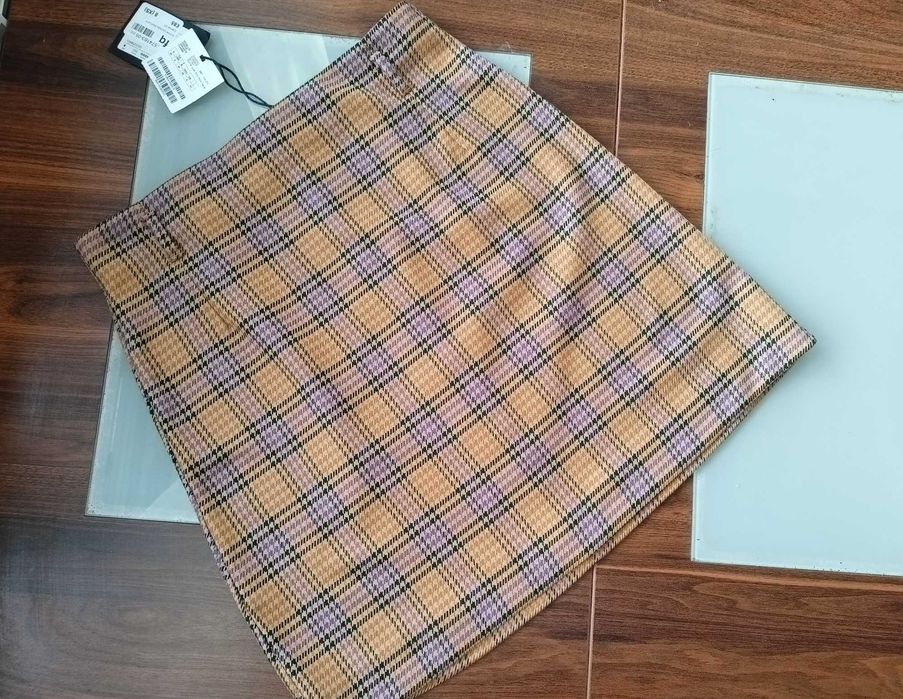 Max Mara kobieca spódniczka w kratę S NOWA