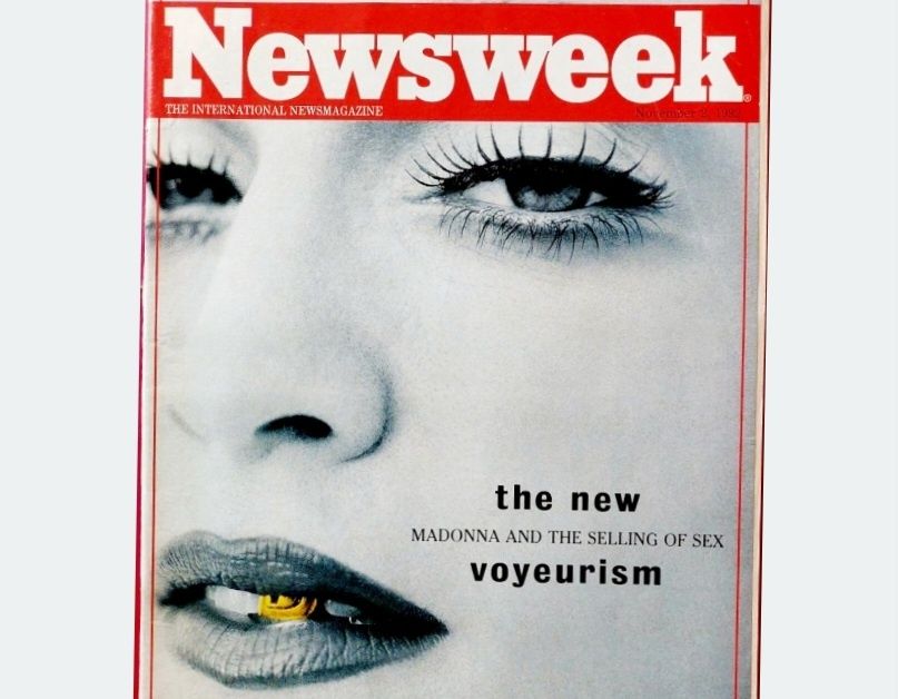 Madonna / Capa da Newsweek 1992