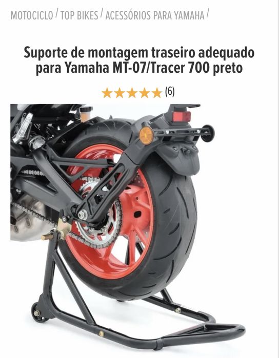 Cavalete traseiro MT07 / Tracer 7/700