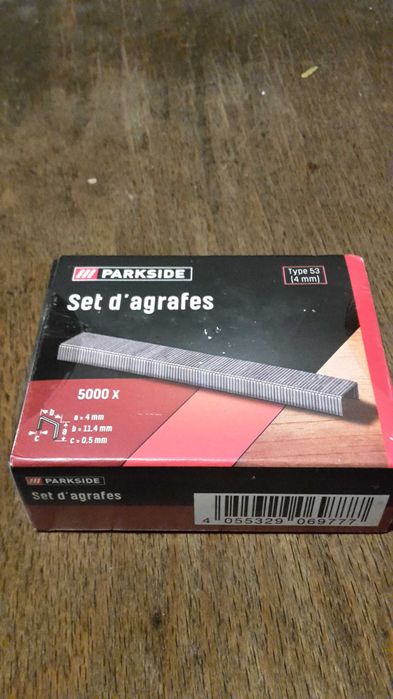 Zszywki Parkside Typ 53 4mm