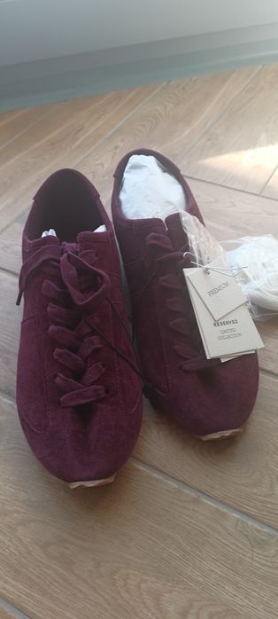 Skórzane półbuty,buty Reserved